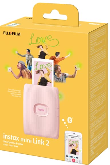 Fujifilm Instax Mini Link 2 smartphoneprinter (pink)