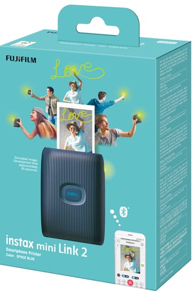 Fujifilm Instax Mini Link 2 smartphoneprinter (blue)