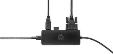 HP USB-C Travel Hub G2, USB 3.2 Gen 1 (3.1 Gen 1) Type-C, HDMI, USB 3.2 Gen 1 (3