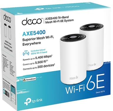 TP-Link AXE5400 mesh WiFi-system DecoXE75 (2-pak)