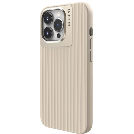 Nudient Bold iPhone 13 Pro cover (beige)