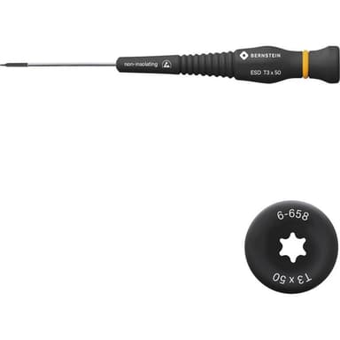 Bernstein Elektronik og Torx-skruetrækker Størrelse T Klinge-længde: 50 mm | Elgiganten