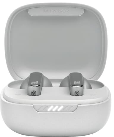 JBL Live Pro 2 true wireless in-ear-høretelefoner (sølv)