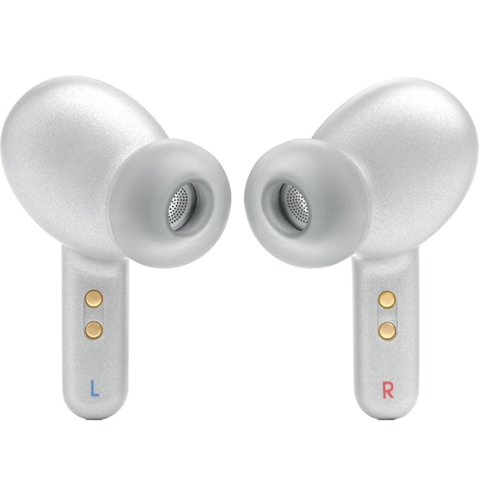 JBL Live Pro 2 true wireless in-ear-høretelefoner (sølv)
