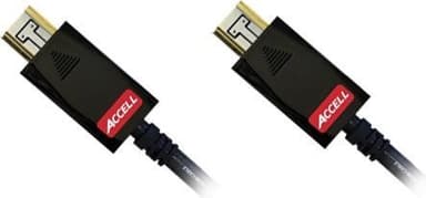 ACCELL AVGrip Pro HDMI-kabel med låsestik, HDMI High Speed, 19