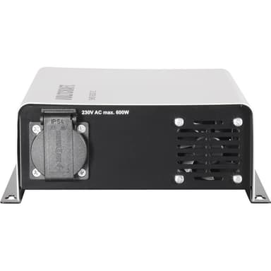 VOLTCRAFT Inverter SWD-600/12 600 W 12 V/DC - 230 V/AC Kan fjernbetjenes