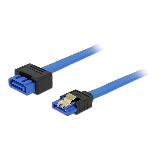 DeLOCK SATA extension cable, male - female, SATA 6Gb/s, 0.5m, blue