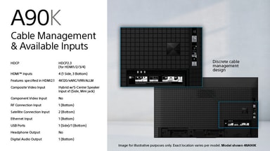 Sony 42” A90K 4K OLED TV (2022) Elgiganten