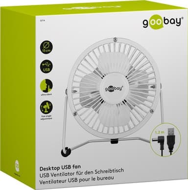 USB-ventilator til skrivebordet