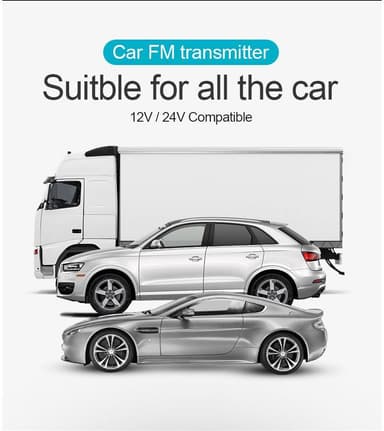 FM-sender Bluetooth-adapter til bil