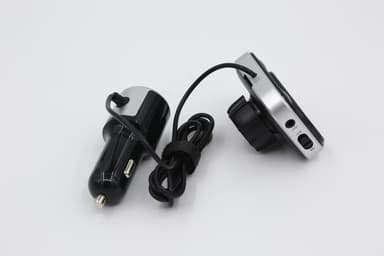 Bluetooth FM -sender med billader (QC3.0 / PD18W) Sort