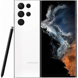 Samsung Galaxy S22 Ultra 5G smartphone, 12/256GB (Phantom White)