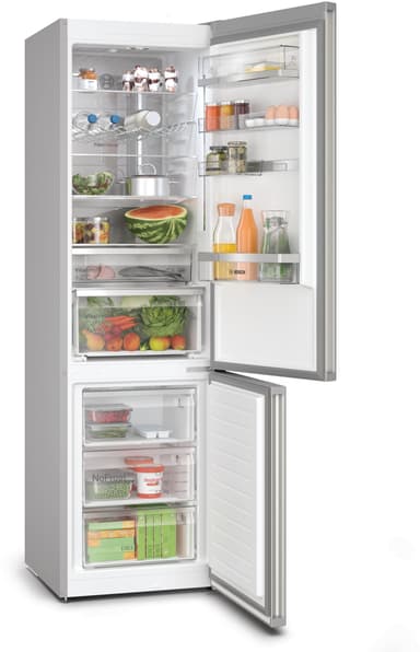 Bosch Køl/frys kombination KGN394ICF (inox-easyclean)
