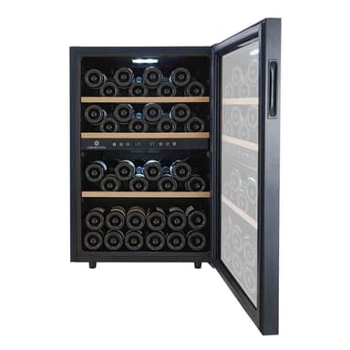 Cavecool Chill Topaz - 62 flasker - 2 zoner - Sort