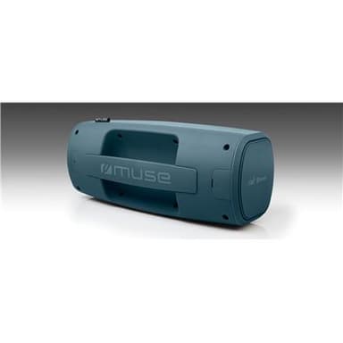 Muse Enceinte Bluetooth-bærbar stænktæt højttaler M-930 DJN 80 W, Bluetooth, bærbar, trådløs forbindelse, blå