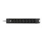 DELTACO power strip 8xCEE 7/4, 1xCEE 7/7, 3m cable, black