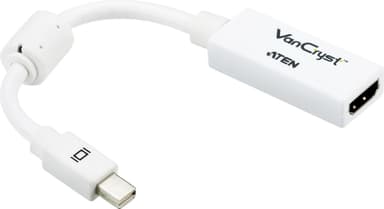 ATEN mini DisplayPort til HDMI-adapter, ha-ho, hvid | Elgiganten