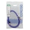 DELTACO Tough Flat CAT.6A U/FTP Patch Cable, 28AWG, 2m, blue