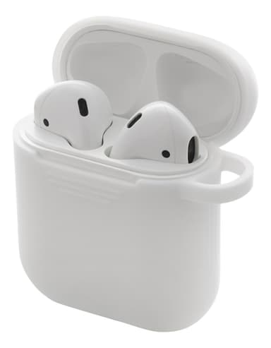 DELTACO AirPods Silicon Case, white