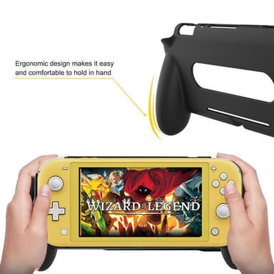 Hand Grip Case kompatibel til Switch Lite Grey