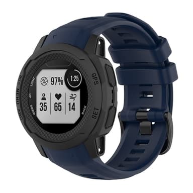 Urrem til Garmin Instinct 2S Silicone Dark Blue