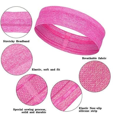 Pandebånd til træning Pink