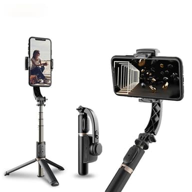 Mobil stativ / stativ med Bluetooth Anti-shake stabilisator