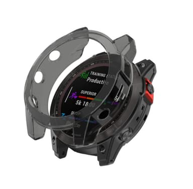Watch Protector kompatibel med Garmin Fenix 7 TPU Black