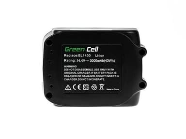 Værktøjsbatteri BL1415 BL1430 BL1440 til Makita 14.4V 3000mAh