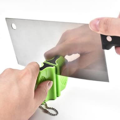 Mini knivsliber med bånd Grøn