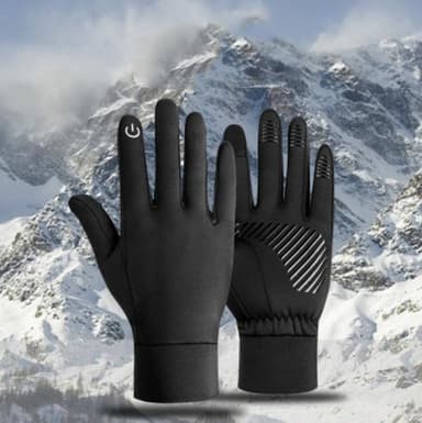 lort Midler Breddegrad Touch handsker til touch screen handsker Sort (M) | Elgiganten
