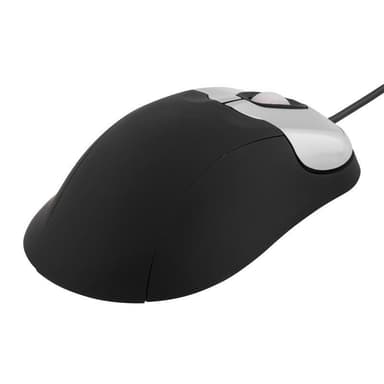DELTACO optisk mus, 2 knapper og scroll, mat overflade, 800 DPI