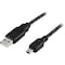 DELTACO USB 2.0 kabel Type A Han - Type Mini B Han 2m, sort