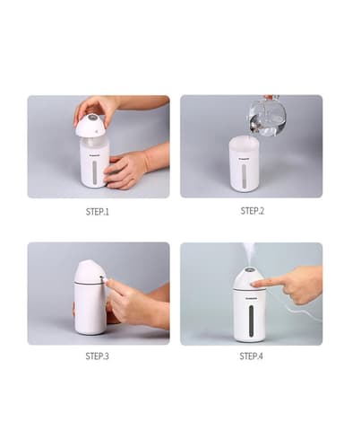 Luftfugter 320 ml Hvid