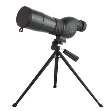 Monokulært teleskop med stativ 15-45X 60 mm HD zoom Sort