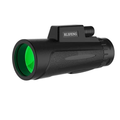 Monokulært teleskop 12X HD Sort