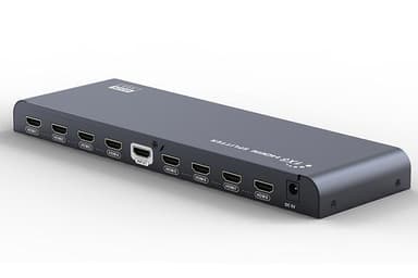 deltacoimp HDMI splitter, 1 source to 8 displays, support 4K at 60Hz, b