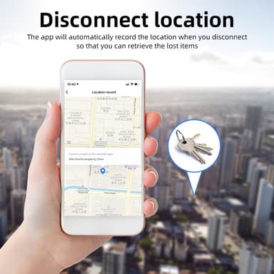 Anti-Lost Key Finder Locator Bluetooth Tracker Grøn