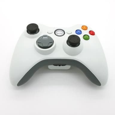Trådlös handkontroll till Xbox 360 (Vit)