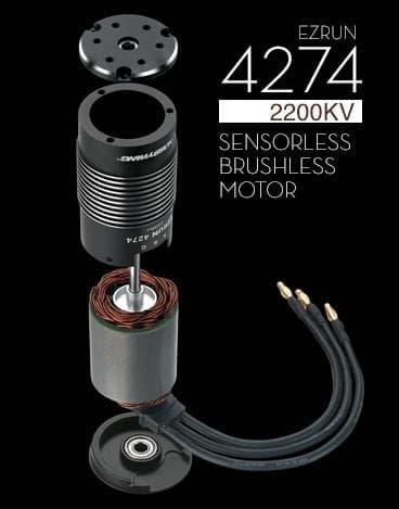Hobbywing EzRun 4274SL børsteløs motor 2200KV