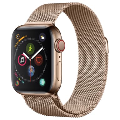 Apple Watch Series 4 rustfrit stål 40mm (GPS + 4G/e-sim)