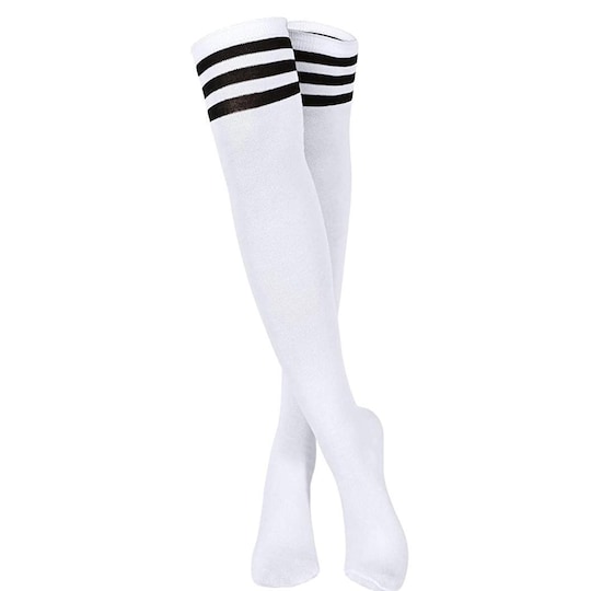 Overknee sokker sorte L | Elgiganten