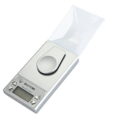 Mini Digital Vægt 10g / 0,1g Sølv