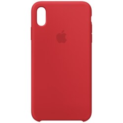 Apple iPhone Xs Max silikonecover - rød
