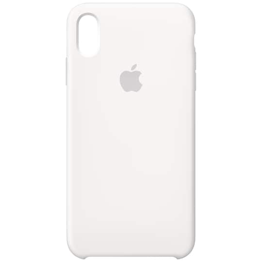 Apple iPhone Xs Max silikonecover - (white)