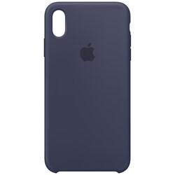 Apple iPhone Xs Max silikonecover - (midnight blue)