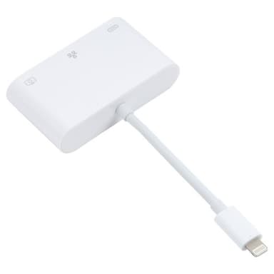 iPhone adapter till USB + 1000M Ethernet + lightning