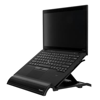 Targus Ergo, Notebook stativ, Sort, 25,4 cm (10""), 35,6 cm (14""), Plast, 33,5 - 42,5°