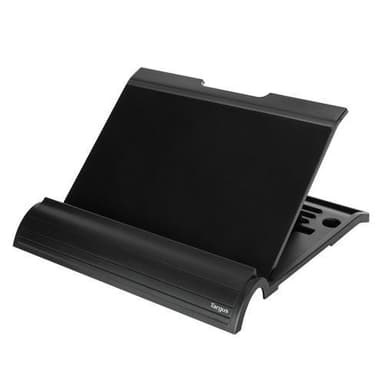 Targus Ergo, Notebook stativ, Sort, 25,4 cm (10""), 35,6 cm (14""), Plast, 33,5 - 42,5°