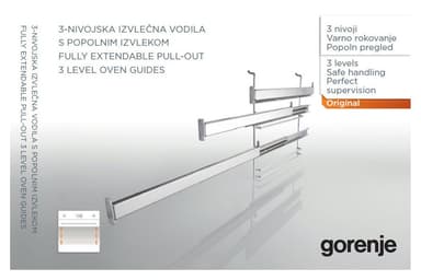 Gorenje teleskopstænger til ovn 242140